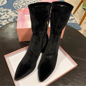 NIB Smash Shoes Women's Chiku Chunky Heels Ankle Boots -10 Women's Shoes